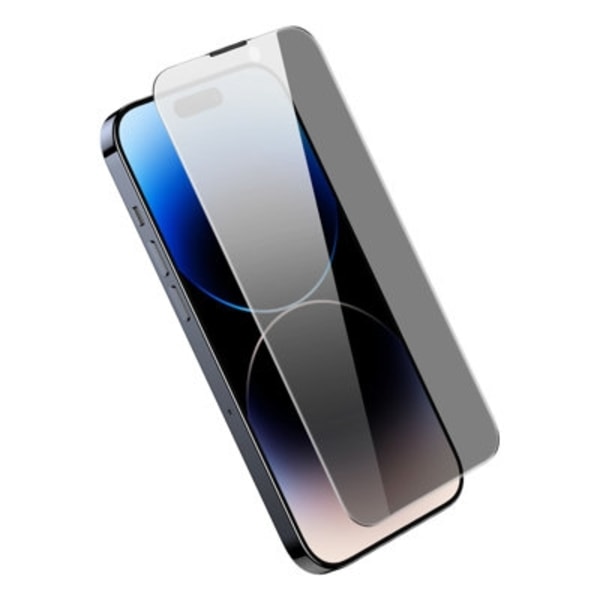 Baseus iPhone 14 Pro Härdat Glas Skärmskydd Privacy Svart