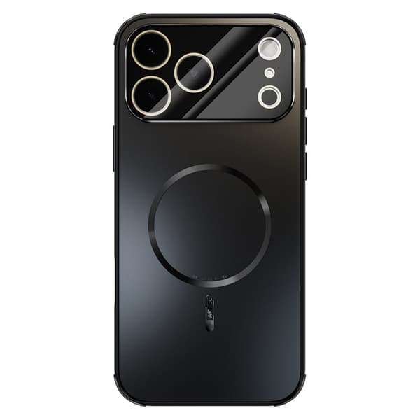 ABEEL Mobilskal till iPhone 17 Pro Max Magnetiskt TPU PC KylSvart