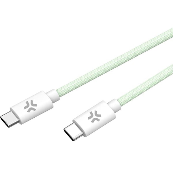 CELLY USB-C til USB-C Kabel 60W 1.5m - Grøn