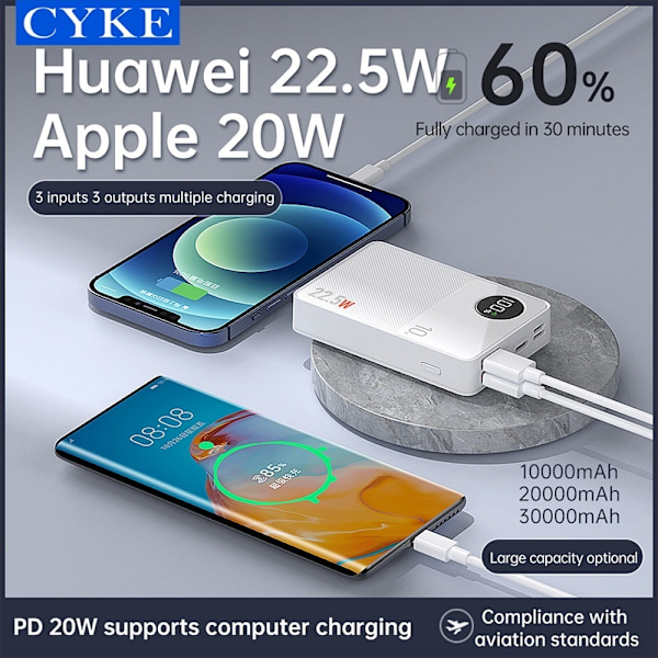 Powerbank 10000 mAH 22W - Vit