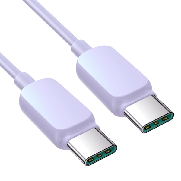 Joyroom USB-C till USB-C kabel 100W 1.2m - Lila