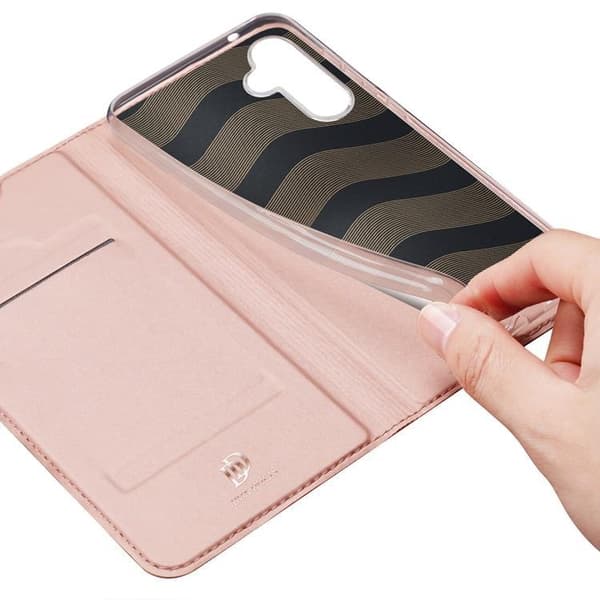 Dux Ducis Galaxy S24 Plus Pungetui Skin Pro med Flap - Rosa Rosa