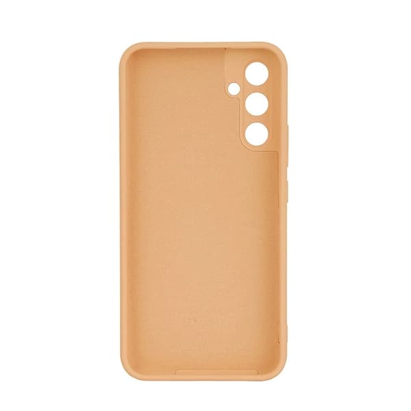 Onsala telefonetui til Galaxy A35 5G Silicone Feeling - Abrikos Orange