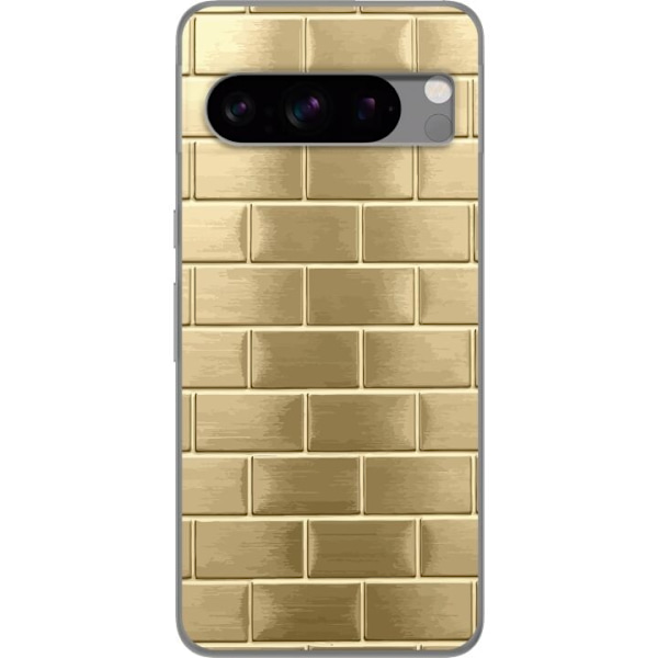 Mobilskal till Google Pixel 8 Pro med Gyllene Murstenar