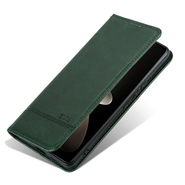 AZNS Xiaomi 15 Ultra Plånboksfodral Konstläder - Grön