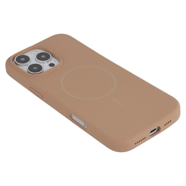 X-LEVEL Mobilskal till iPhone 16 Pro MagSafe Liquid Silicone Guld