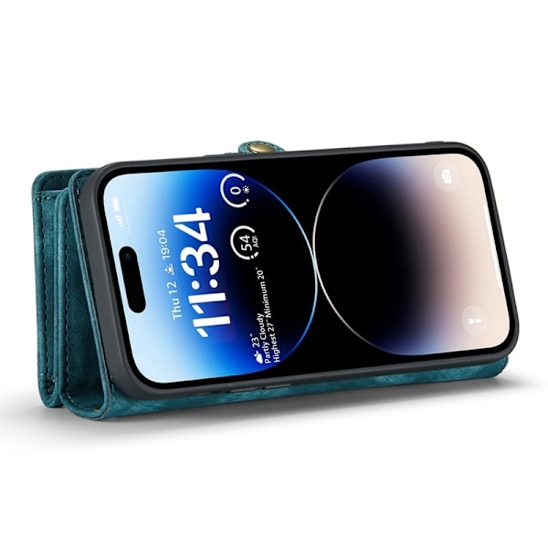 CASEME 008 Mobilskal till iPhone 13 Pro 2-i-1 Blå