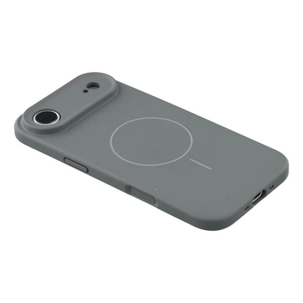 WANLONFENG Mobilskal till iPhone Air MagSafe Med 2Pcs Härdat Glas XQ1 Grå
