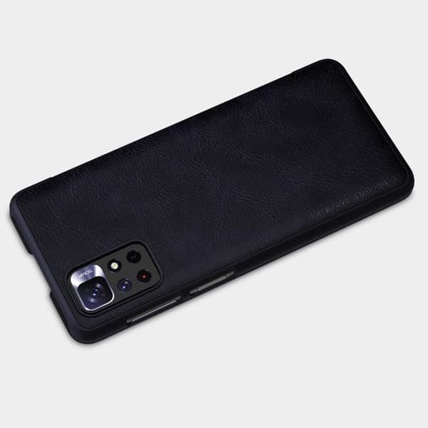 Nillkin Qin Pungetui Xiaomi Poco M4 Pro 5G - Sort Black
