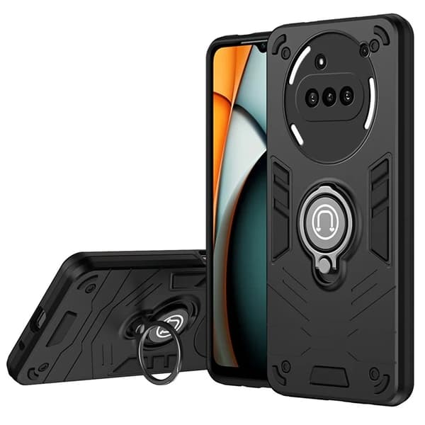 Mobilskal till Nothing Phone (3a) Camshield Kickstand - Svart
