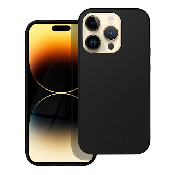 Roar Matte Glass Skal för iPhone 14 Plus svart