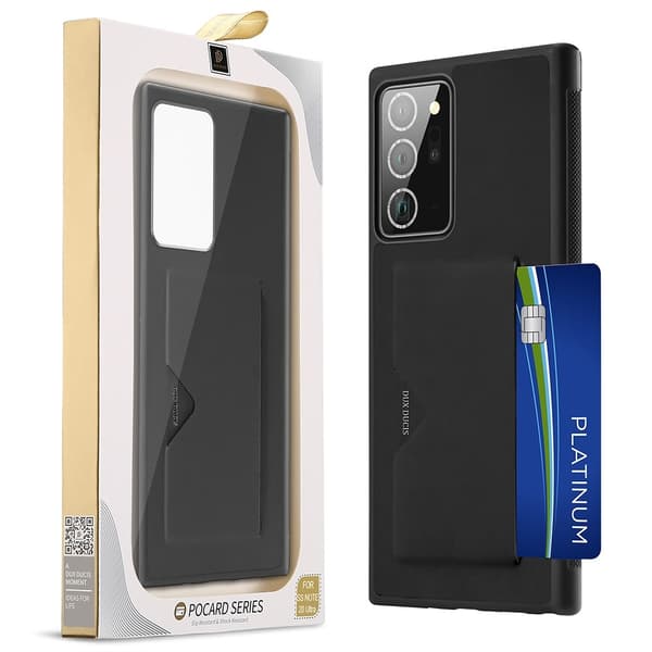 DUX DUCIS Kortspalte Etui Til Galaxy Note 20 Ultra - Sort Black