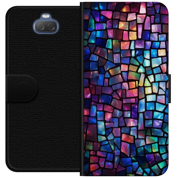 Plånboksfodral till Sony Xperia 10 med Disco