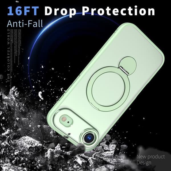 Mobilskal till iPhone Air MagSafe Rotating Kickstand Grön