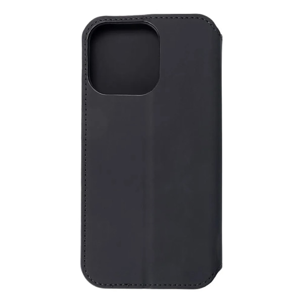 iPhone 15 Pro Max Plånboksfodral Dual Pocket - Svart Svart