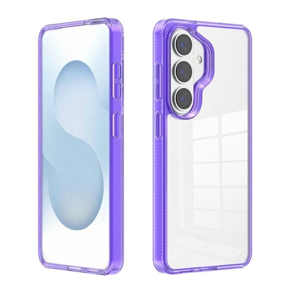 Mobilskal för Samsung Galaxy S26 Plus HD Klar TPU + PC Stöttålig - Lila