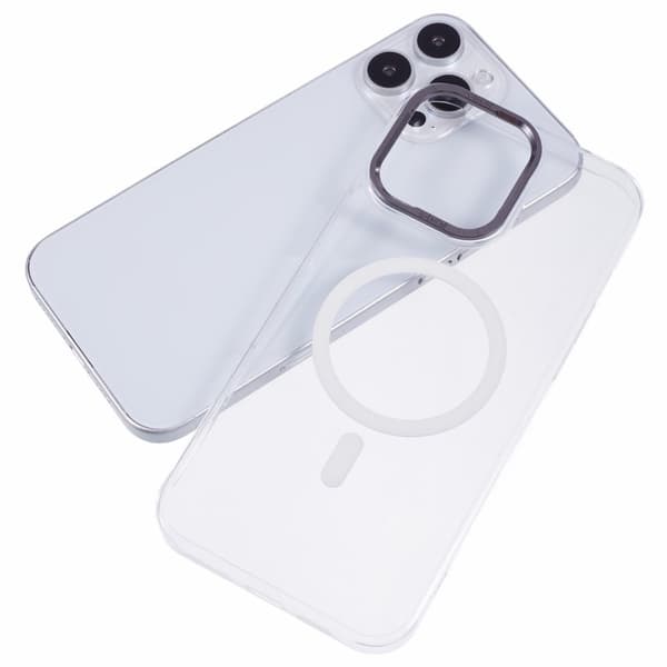 X-LEVEL Clear Series Mobilskal till iPhone 16 Pro MagSafe Transparent Vit