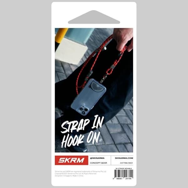 Skinarma Universal Lanyard Adapter Nova - Svart Svart