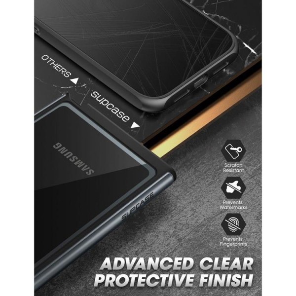 Supcase Galaxy S23 Ultra Shell Edge XT - musta
