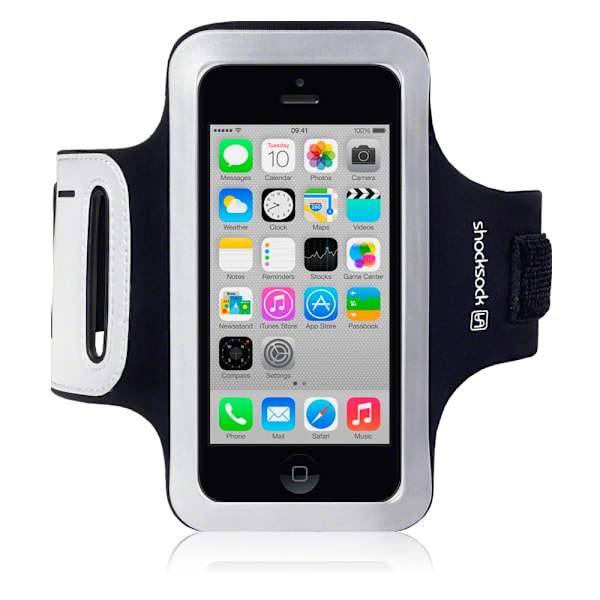 Sportsarmband till Apple iPhone 5C (Svart) Svart
