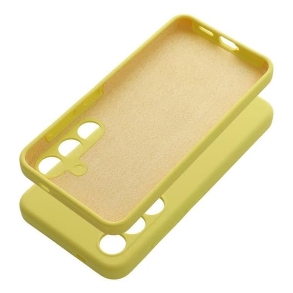 Telefontaske til Galaxy A15 5G/4G Silikone 2mm - Citron Gul