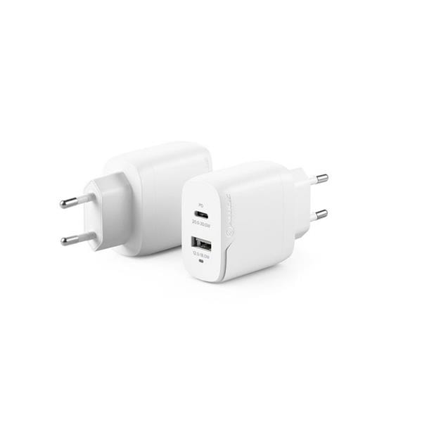 ALOGIC Rapid Power 32W (20W+12W) GaN Laddare Vit
