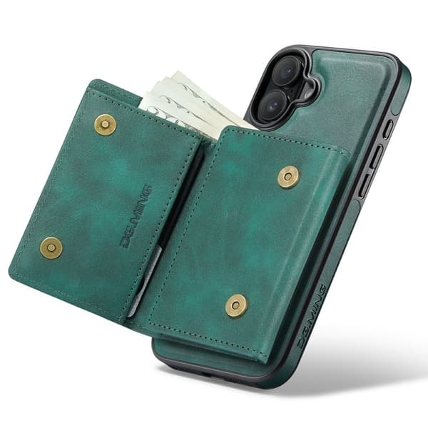 DG.MING M6 Series Mobilskal till iPhone 16 Plus Magnetiskt Grön