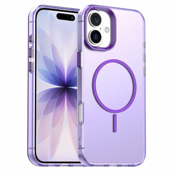Mobilskal till iPhone 17 MagSafe Candy Color - Lila Lila