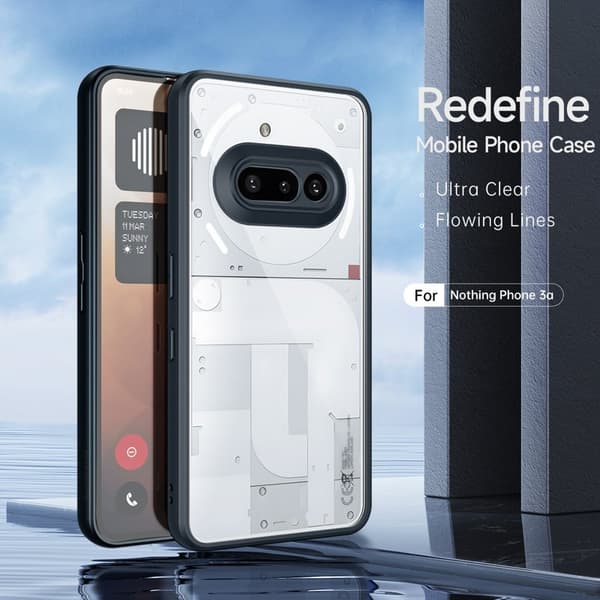 DUX DUCIS Aimo Series Mobilskal för Nothing Phone (3a) - Svart