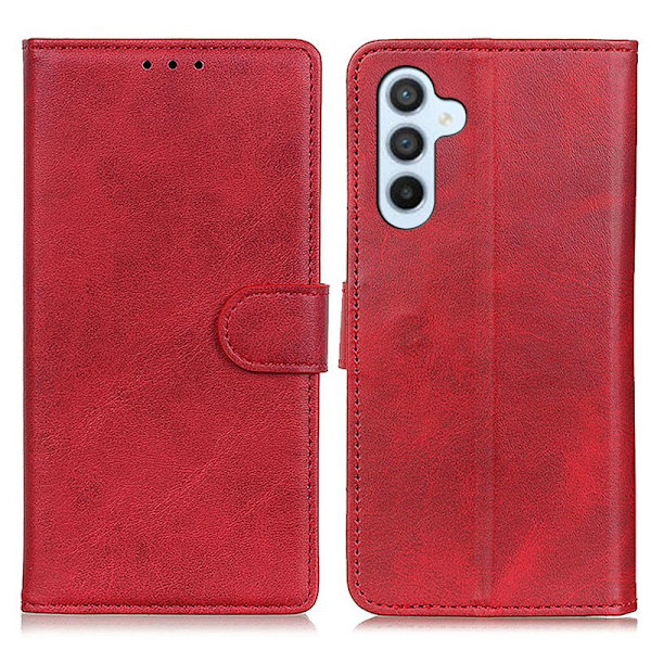 Plånboksfodral för Samsung Galaxy S26 Plus Konstläder Ställ - Röd
