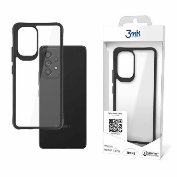 3MK Satin Armor Plus Skal Galaxy A53 5G - Transparent