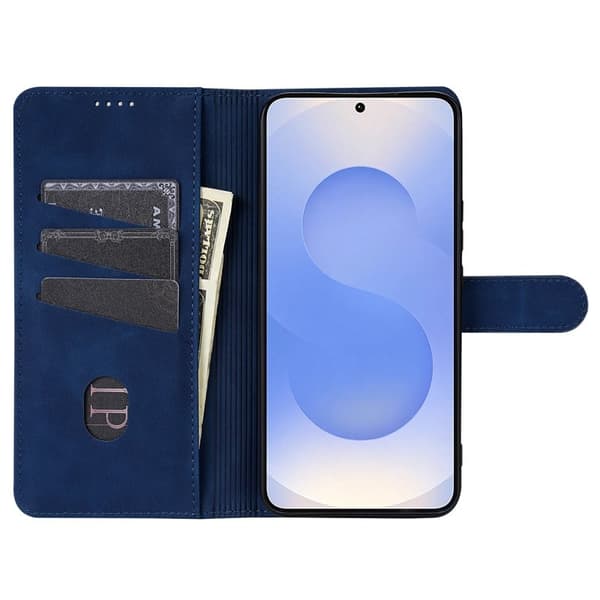 AZNS Samsung Galaxy A17 Plånboksfodral Konstläder - Blå