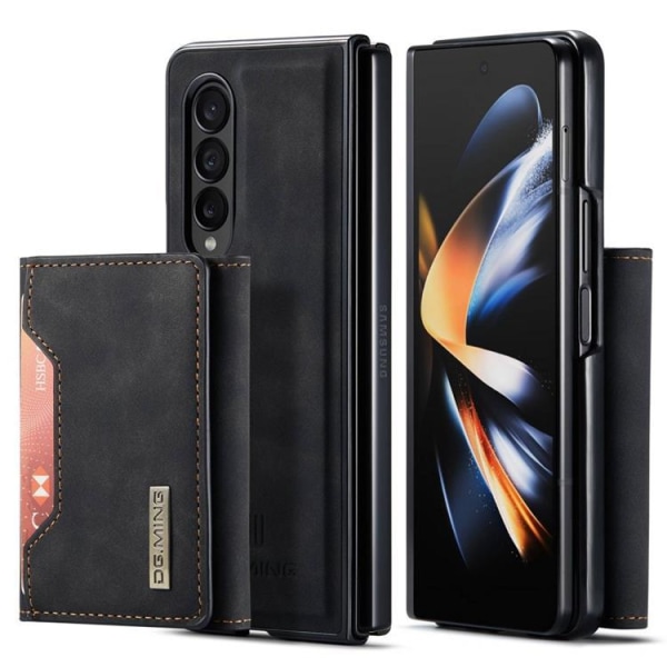 DG.MING Galaxy Z Fold 4 Wallet Case M2 Magneettinen jalusta - S