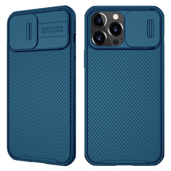 Nillkin CamShield Silikon Cover iPhone 13 Pro - Blå Blue