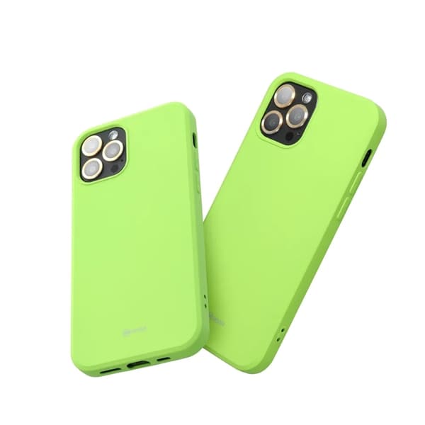 Roar Telefontaske til iPhone 17 Pro Farverig Jelly - Lime Grön