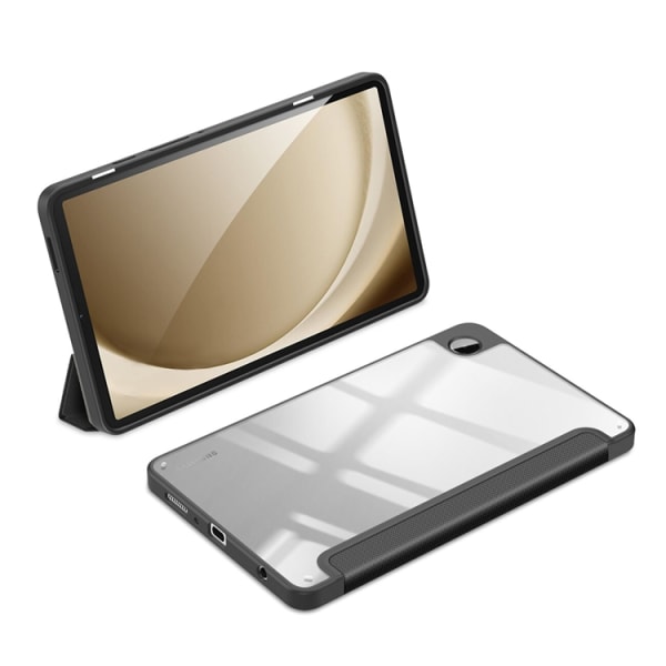 Dux Ducis Galaxy Tab A9 Fodral Toby Flip Stativ - Svart