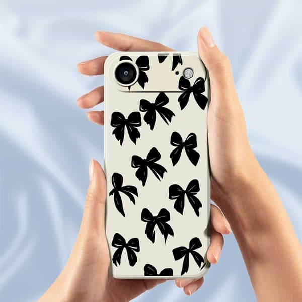 Mobilskal till iPhone Air Bow Pattern Printing Straight - Lila Lila