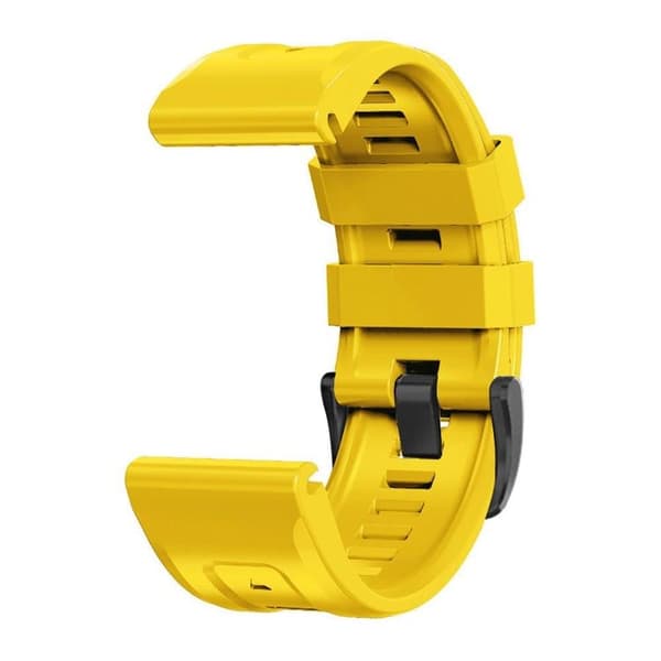 Iconband 22mm Garmin Fenix 5/6/6 Pro/7 - Gul Gul
