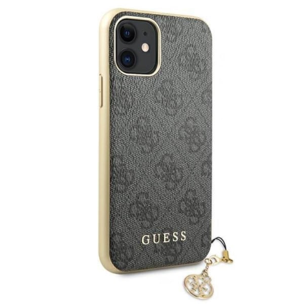 Guess iPhone 11/XR Mobilskal 4G Charms Collection - Grå