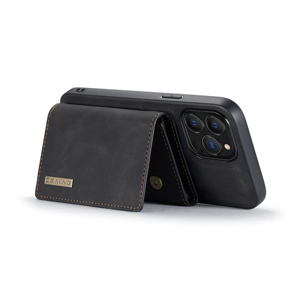 DG.MING M1 Series Mobilskal till iPhone 16 Pro Max Kickstand Svart
