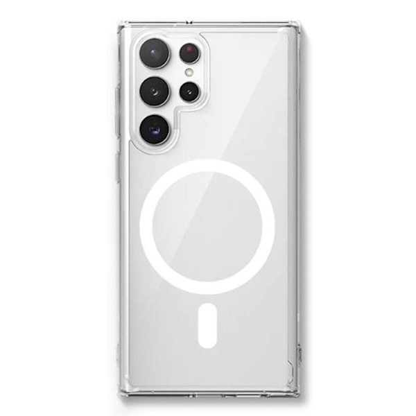 BOOM Galaxy S24 Ultra Mobilskal Magsafe Slim TPU - Clear