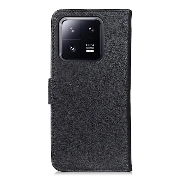 KHAZNEH Xiaomi 13 Plånboksfodral Cowhide - Svart Svart