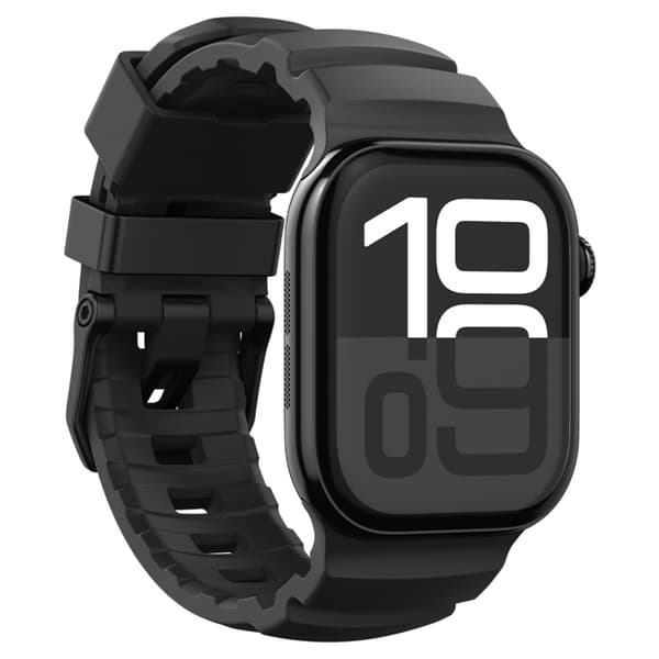 Spigen Apple Watch (44/45/46/49mm) Armbånd WBS2 - Sort Svart