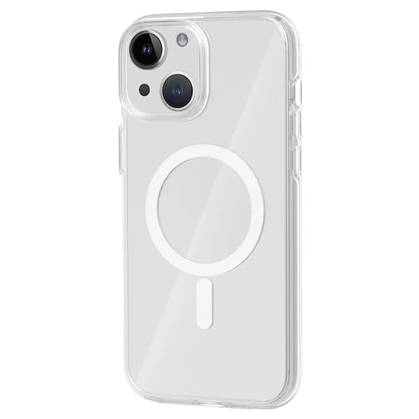 Mobilskal till iPhone 13 MagSafe PC + TPU Clear - Transparent Transparent