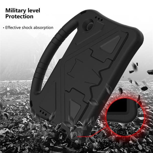 Mobilskal till Galaxy Tab A9 Kickstand Shockproof - Svart Svart
