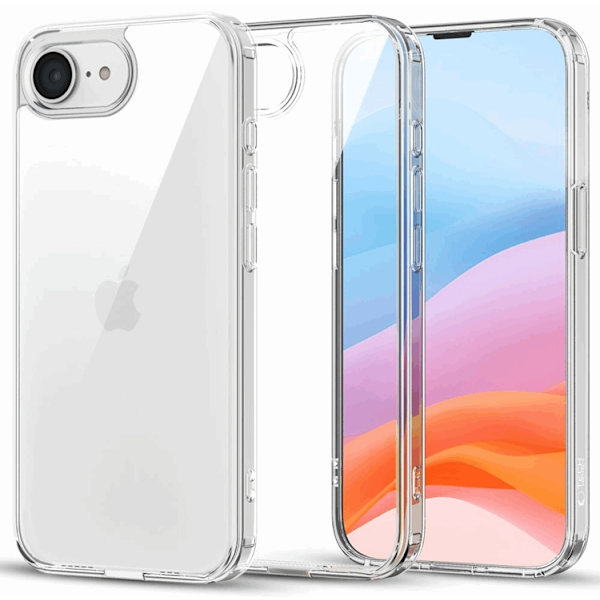 Tech-Protect Mobilskal till iPhone 16e Flexair - Clear Transparent