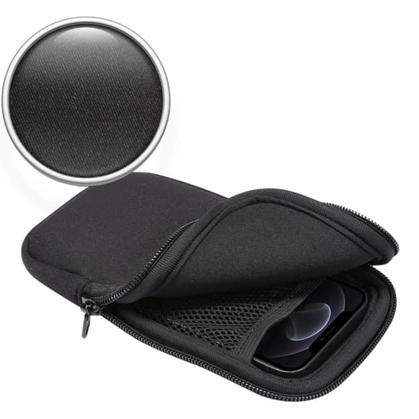 Tech-Protect Universaltaske 6.0 - 7.2 tommer - Sort Svart