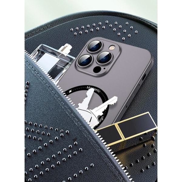 Ultra Thin Magsafe -kotelo iPhone 13 Pro Max - harmaa