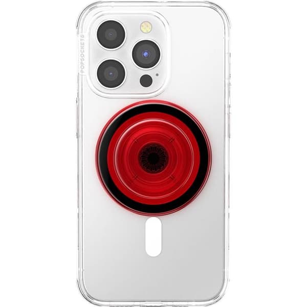 POPSOCKETS PopGrip til Magsafe - Danger Rød Transparent Black