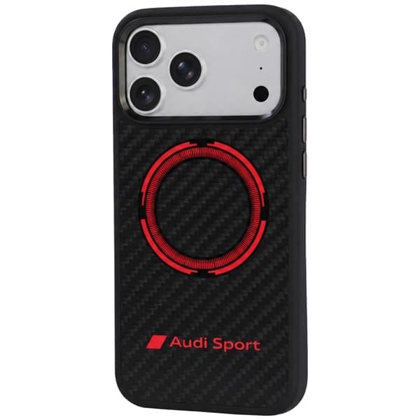 Audi Mobilskal För iPhone 18 Pro Max/17 Pro Max Magsafe RSQ Carbon Fiber